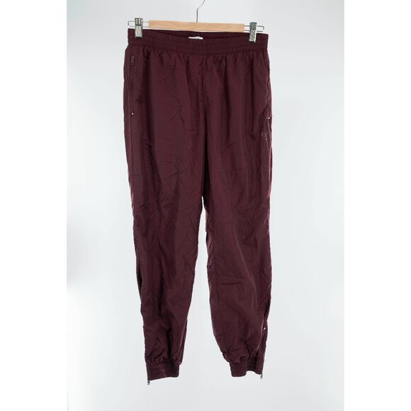 Aritzia TNA Dope Dyed Trackpant Burgundy Maroon | Medium - Picture 2 of 8